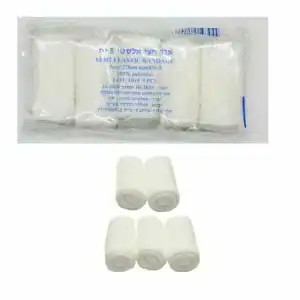 תחבושות מגולגלות – אגד גאזה לחבישה – 10 ס"מ אורך 2.7 מטר
