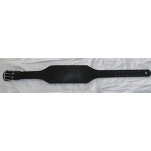 חגורה להרמת משקולות – שחור WEIGHT LIFTING BELT LMS L 15 CM