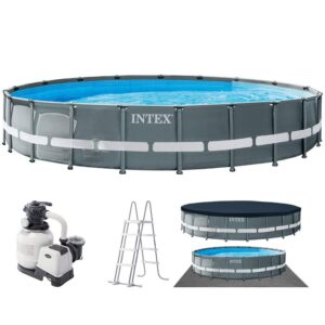 בריכת עמודים עגולה 26334 אולטרה 610/122 INTEX