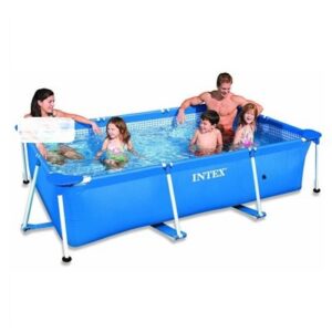 בריכה עילית אינטקס מלבנית 28271 בגודל 260X160X65 ס"מ INTEX