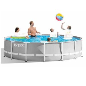 בריכת אינטקס עמודים עגולה 26716 בגודל 366X99 ס"מ INTEX