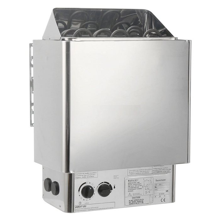 תנור לסאונה 100468 בעוצמה 4.5KW (ללא פיקוד) KDY Sauna