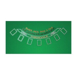 מפת בלק ג'ק ירוקה 100851 בגודל 180/90 ס"מ