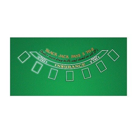 מפת בלק ג'ק ירוקה 100851 בגודל 180/90 ס"מ