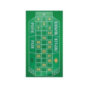 מפת רולטה ירוקה 100854 בגודל 180/90 ס"מ