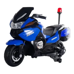 מוצר רכיבה ממונע לילדים – דגם אופנוע ממונה 24V לילדים 242813 חזק, צבע כחול