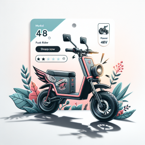 קורקינט חשמלי 261473 דגם Punk Rider בעוצמה 48V
