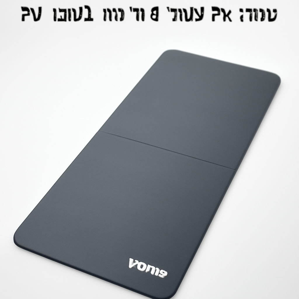 מזרון יוגה מקצועי 261497 עשויי חומר PU בעובי 6 מ"מ YORK