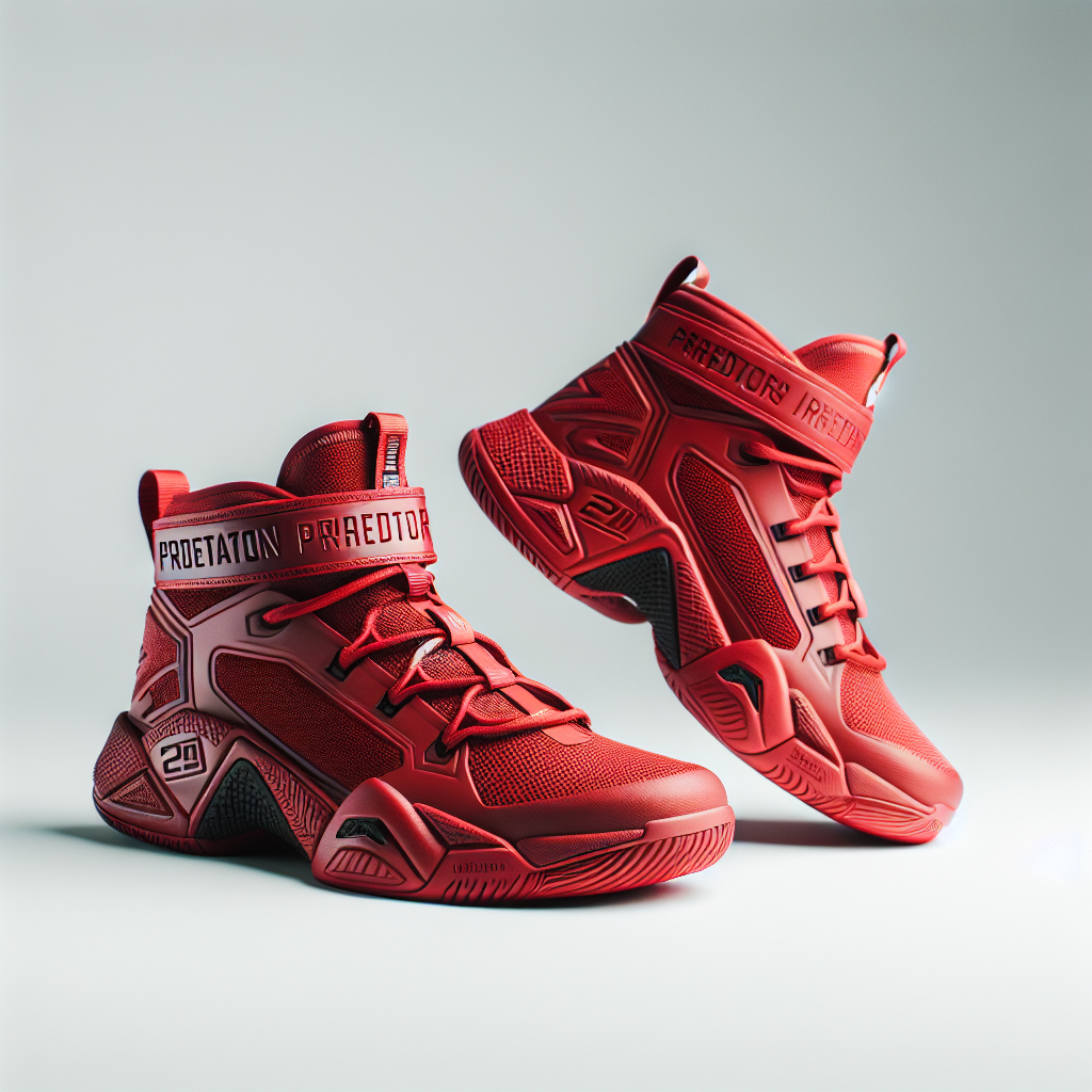 נעלי איגרוף 251063 Boxing Predator II Shoes 2.0 TITLE אדום