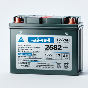 מצבר ג'ל 250827 בעוצמה 12V – 22AH במידה 17/8/18 ס"מ