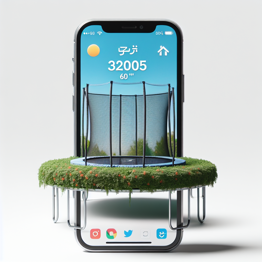 טרמפולינה ביתית 320005 בקוטר 60 אינץ'