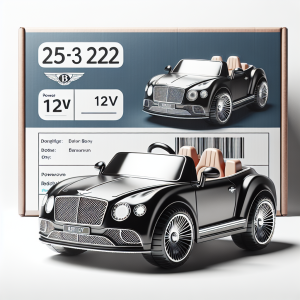 מוצר רכיבה ממונע לילדים – דגם מכונית 251322 בעוצמה 12V דמוי Bentley