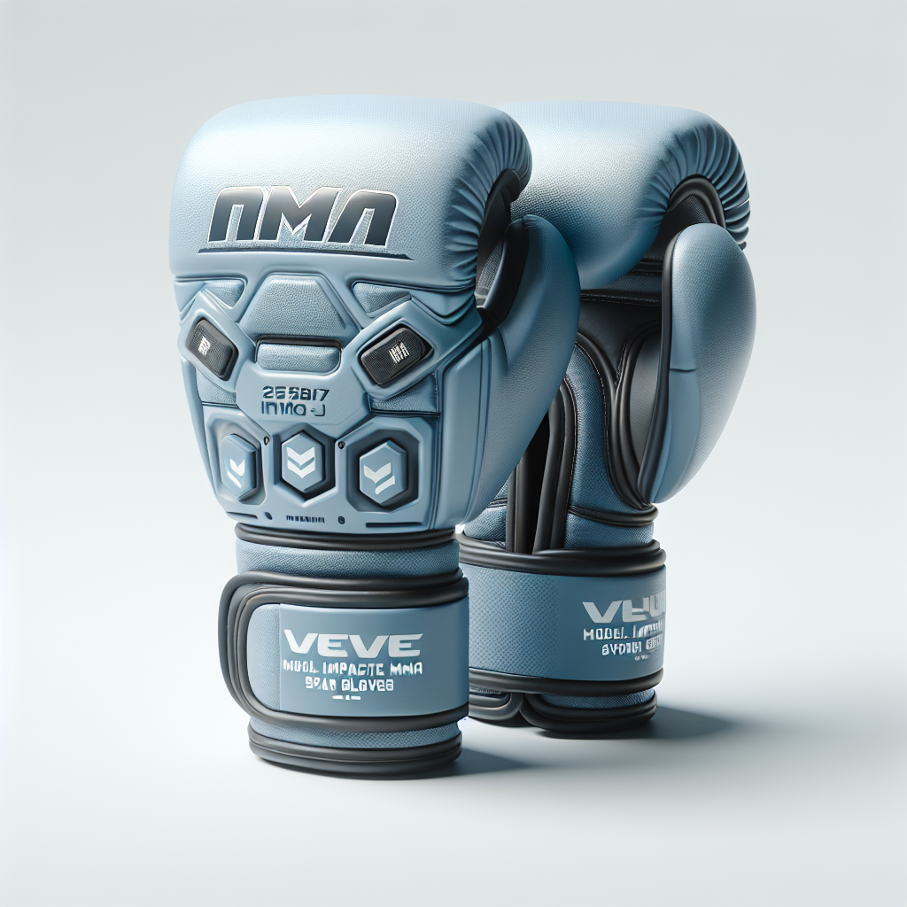 כפפות ספארינג MMA 251187 דגם Impact Evo MMA Sparring Gloves – Icy Blue VENUM