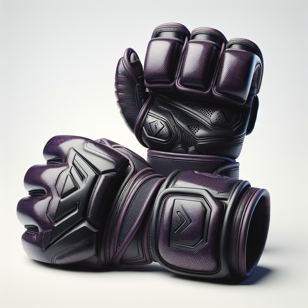 כפפות ספארינג MMA 251185 דגם Impact Evo MMA Sparring Gloves – Deep Purple VENUM